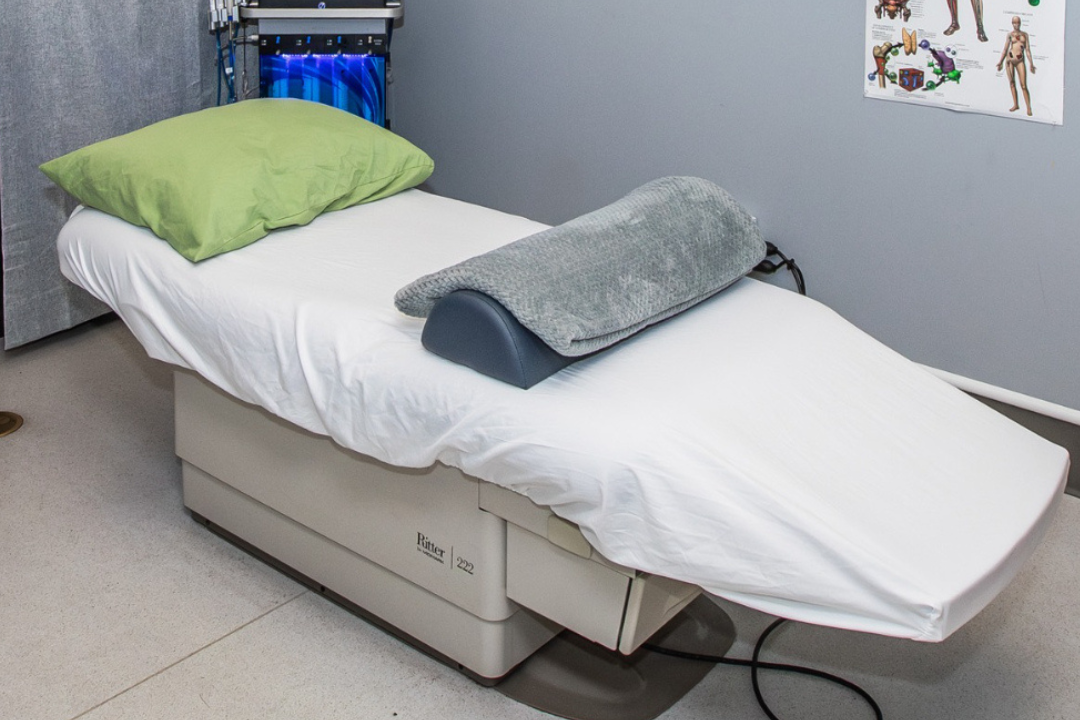 Aesthetics and Wellness Procedure room at Chinn GYN